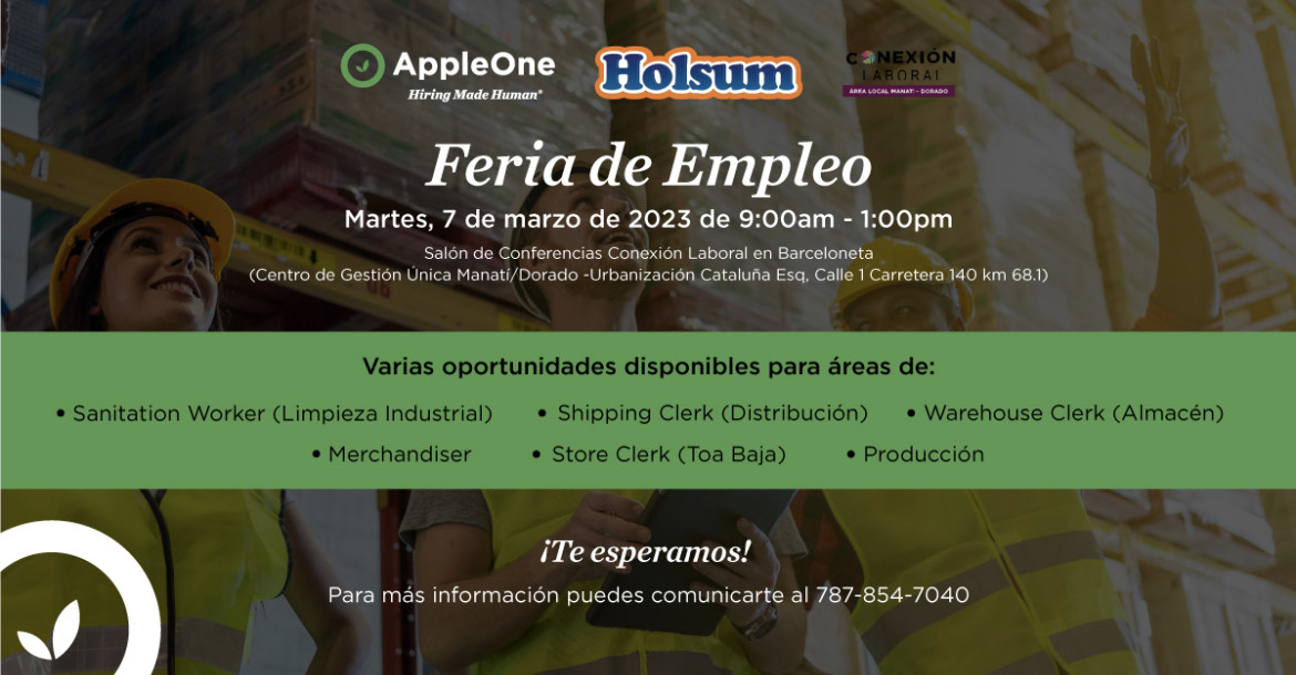 Feria De Empleo – 7 De Marzo De 2023, Barceloneta – Conexión Laboral ...