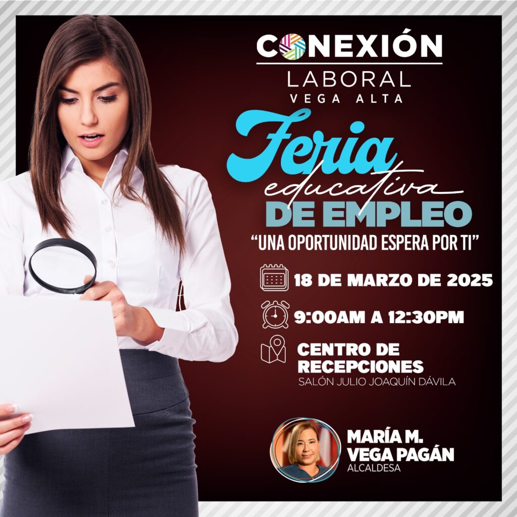 Promo Feria de Empleo Vega Alta 18 marzo 25